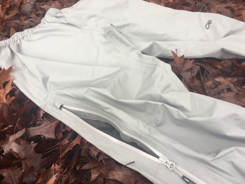 outdoor research aspire pant for women - we appreciate the addition of another zipper pull at the top of the...