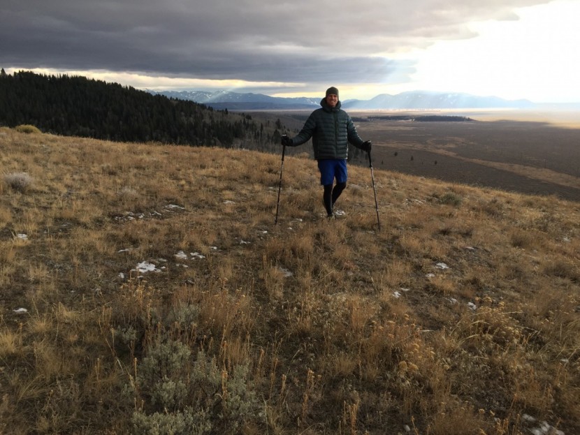 leki micro vario carbon max - testing the leki micro vario carbon max in wyoming in the fall.