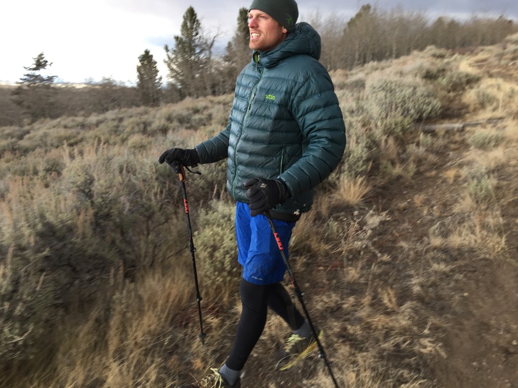 leki makalu lite cor-tec - testing the makalua lite on a hike in wyoming.
