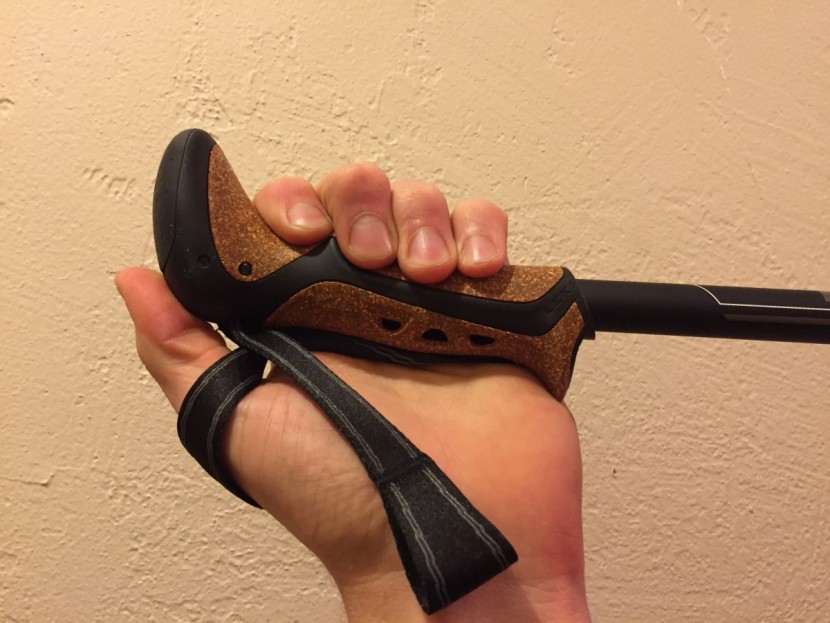 leki makalu lite cor-tec - we found the makalu's faux-cork grip to be firm and rubbery.