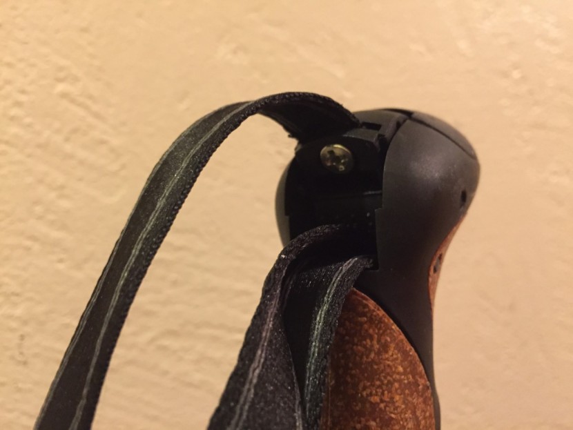 leki makalu lite cor-tec - we loved the makalu's simple wrist strap adjustment.