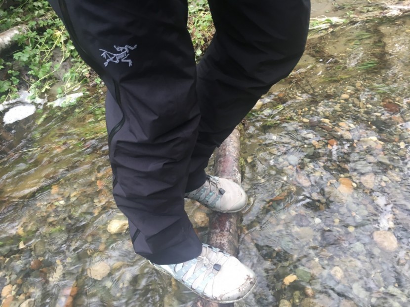 arc'teryx zeta sl pant for women - the trim, articulated knees make the zeta sl very comfortable and...