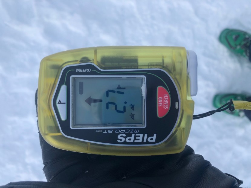 pieps micro bt - the micro bt uses five directional arrows that can be used to help...