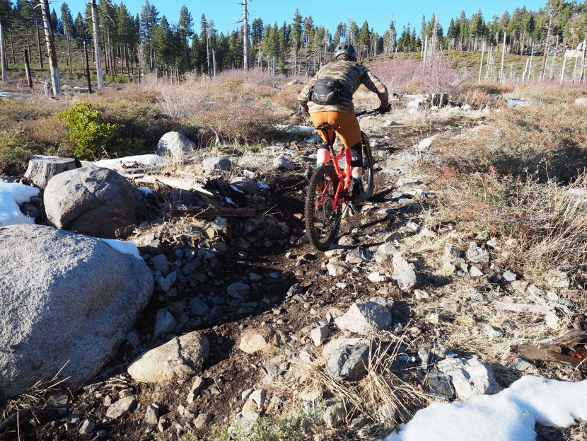 e*thirteen all-terrain race 2.4 - this tire steers well on the climb as a front tire. it provides nice...