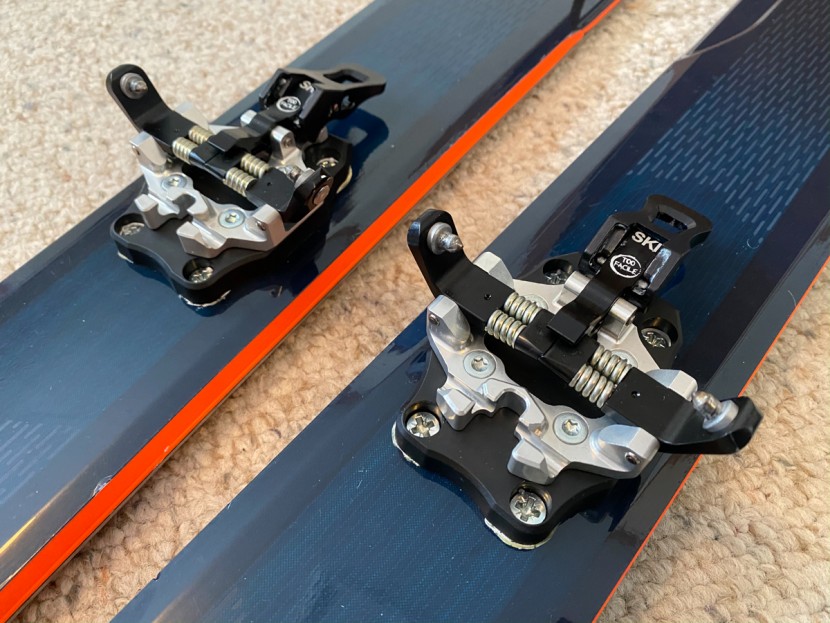 plum summit 12 - the machined aluminum main construction of all plum bindings is...
