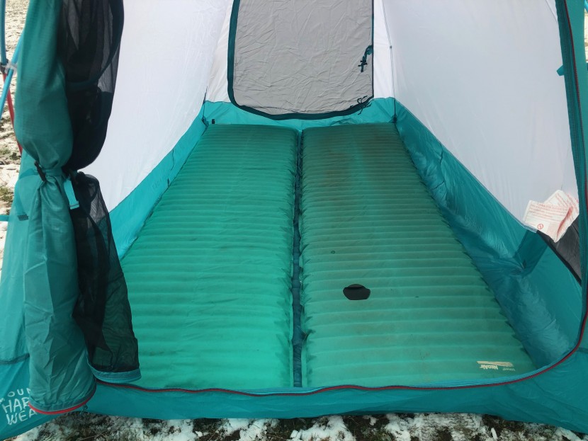 mountain hardwear outpost 2 - with nearly 31 square feet of interior space, this model "feels"...