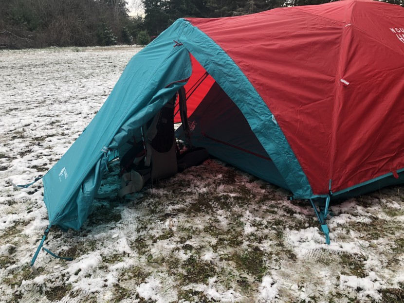 one of the biggest changes to the current trango 2 is its large...