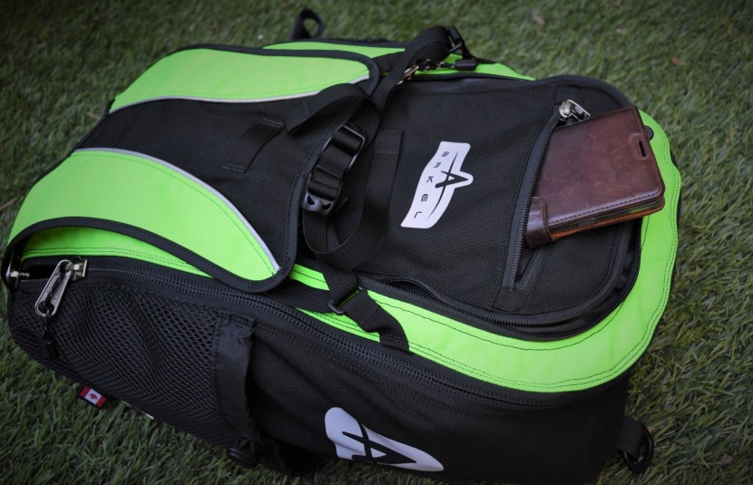 arkel bug pannier backpack - while the water-resistant material will protect your contents from...