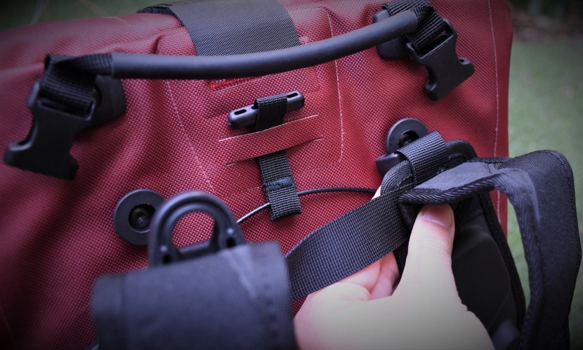 the vario's innovative backpack harness is completely removable, and...