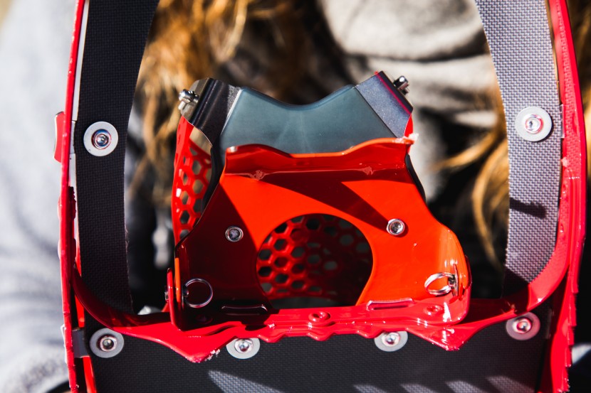 msr lightning ascent for women - martensite steel crampon for heavy duty traction.