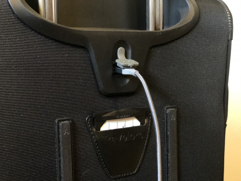 travelpro crew 11 21" expandable spinner suiter - with your portable battery pack in the dedicated side pocket, you...