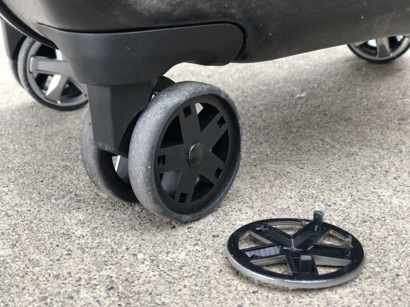 a single drop from less than a foot off the ground sent a piece of...