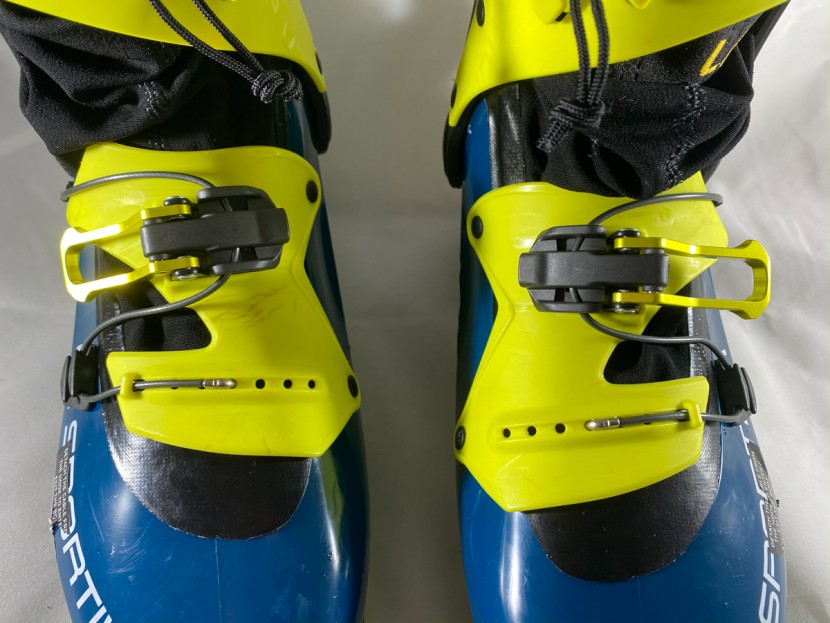la sportiva sytron - the innovative and simple two stage forefoot buckle. both are...