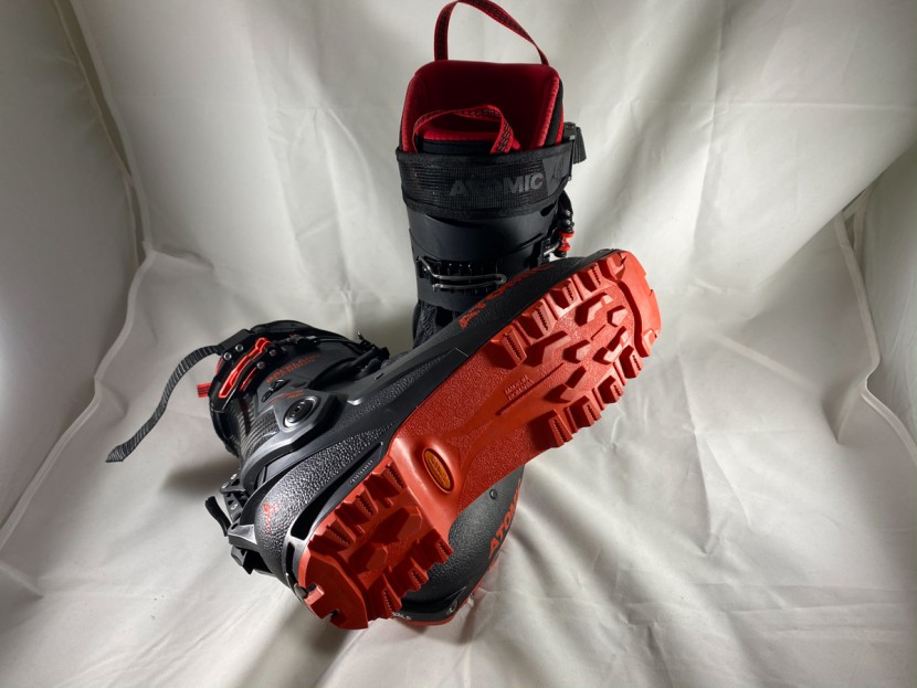 atomic backland carbon - a full rubber, burly sole graces the bottom of the backland carbon...