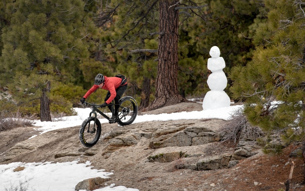 fat bike - fat bikes aren't just for snow and sand. many riders use them...
