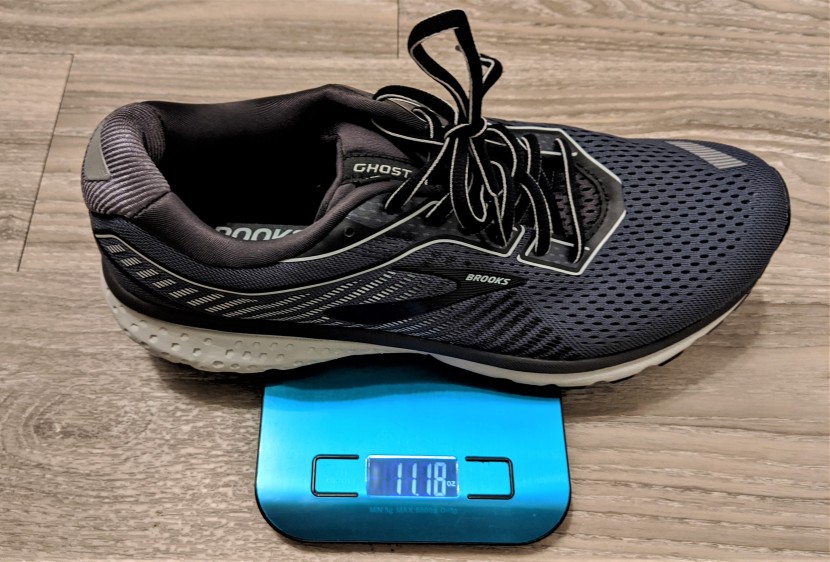 brooks ghost 12 - the ghost 12s come in at a little under 22.4 ounces per pair of...