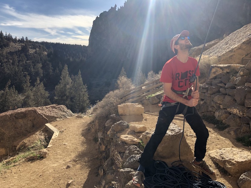 wild country revo - lowering with the revo is just like lowering with a standard tube...