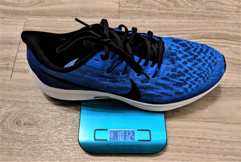 nike air zoom pegasus 36 weight