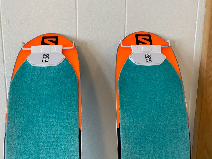 pomoca climb pro s glide - the fabric and tip profile and glue work together to slow or...