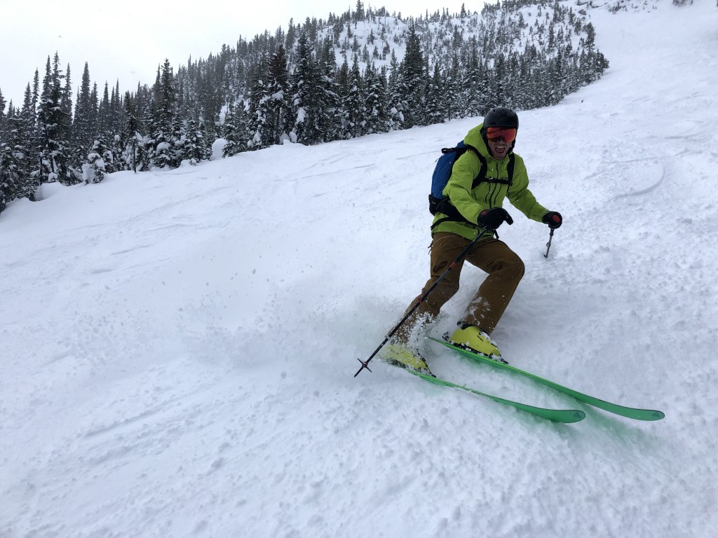 hestra power heater glove - our lead glove reviewer jeff dobronyi staying psyched in the power...