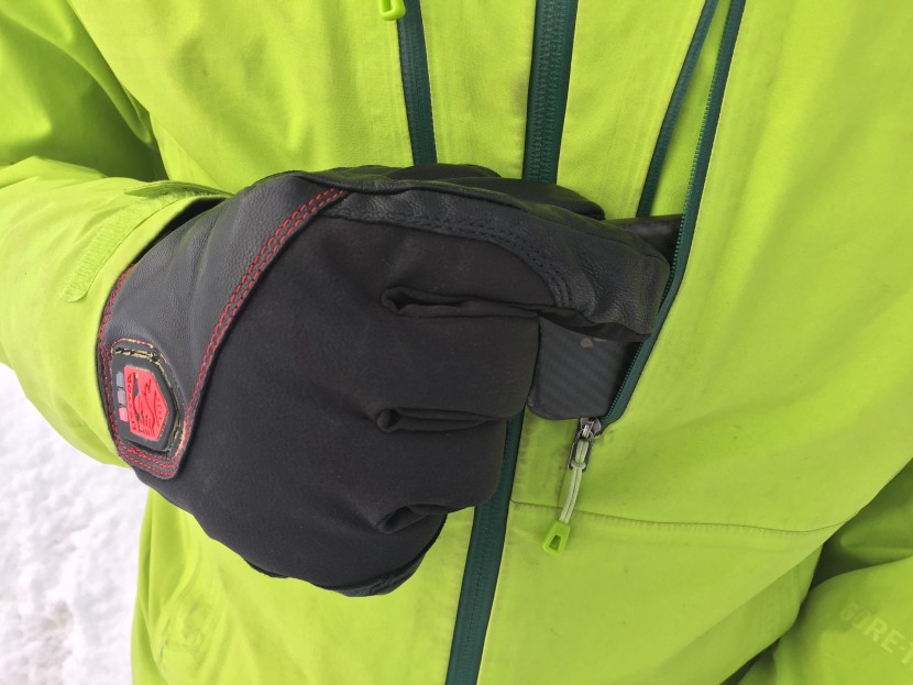 hestra power heater glove - we loved the dexterity and tailoring of the hestra power heaters.