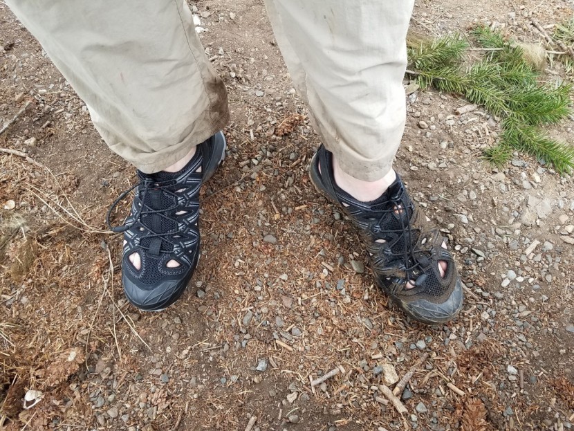 merrell choprock shandal - through mud and rocks, these are some pretty tough shandals.