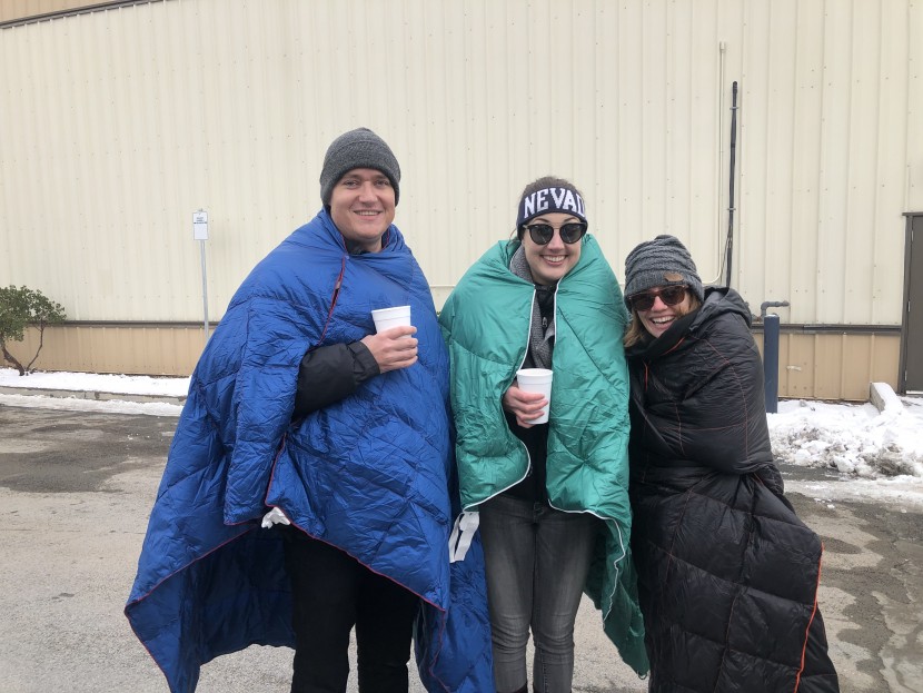 camping blanket - being able to wear a blanket hands-free is a great perk for...