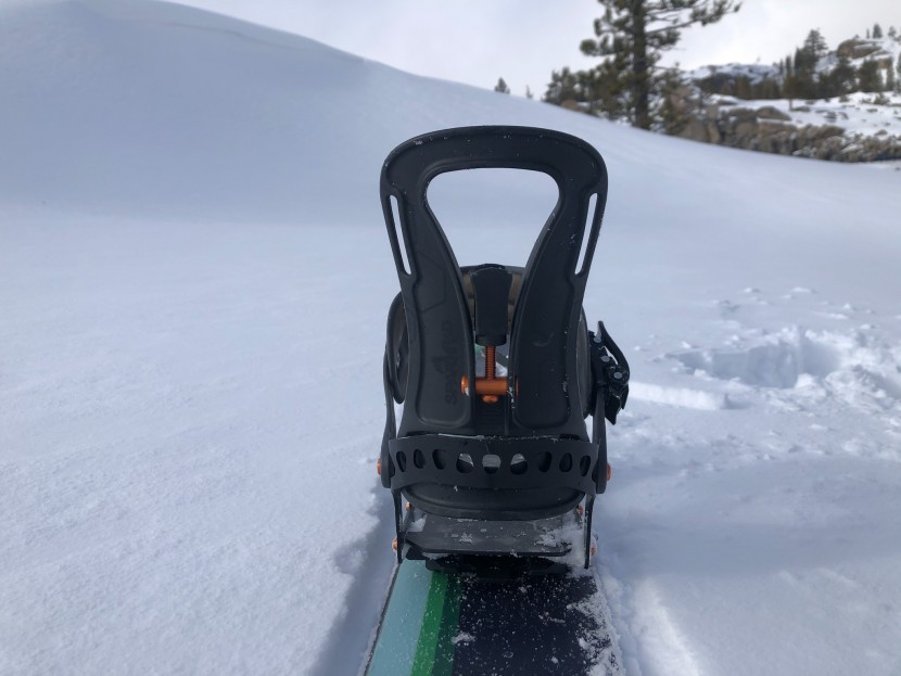 spark r&amp;d surge pro - the rip and flip high back enables field micro forward lean...