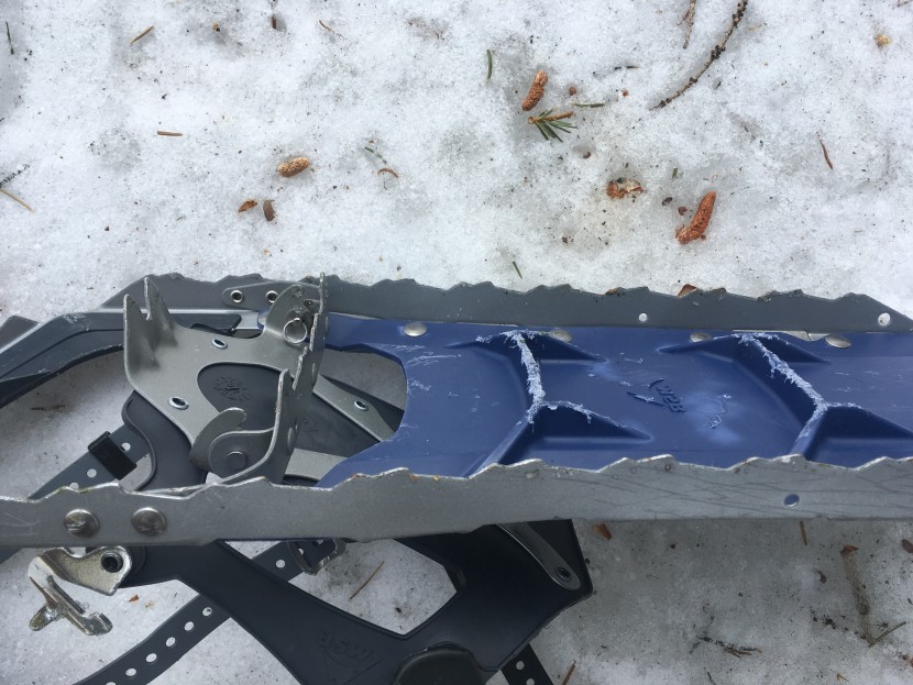 msr revo trail - the traction aids on the bottom of the revo trail