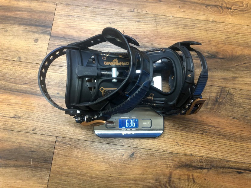 splitboard bindings - the arc is one of the lightest bindings on the market. fortunately...
