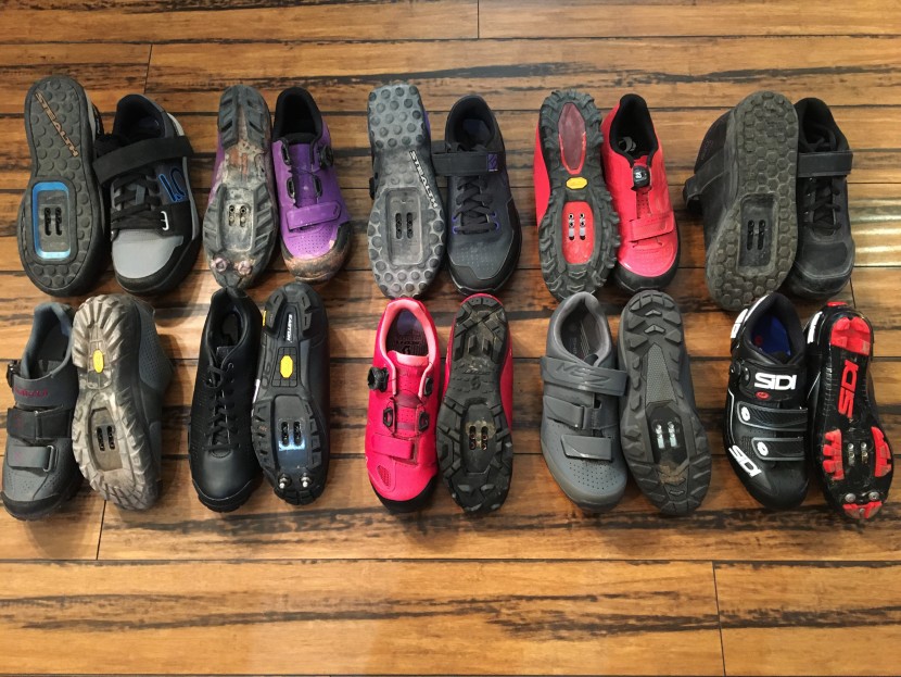 mountain bike shoes womens - soles and cleat openings vary widely on clipless mountain bike...