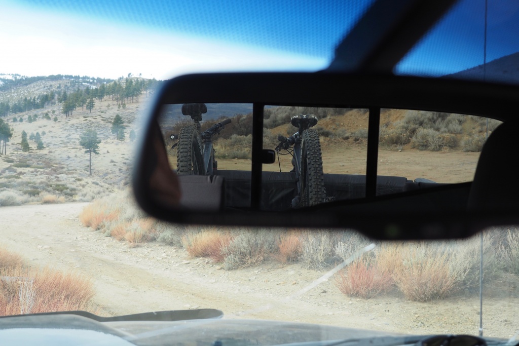 tailgate pad - good times are ahead when this is your view through the rearview...