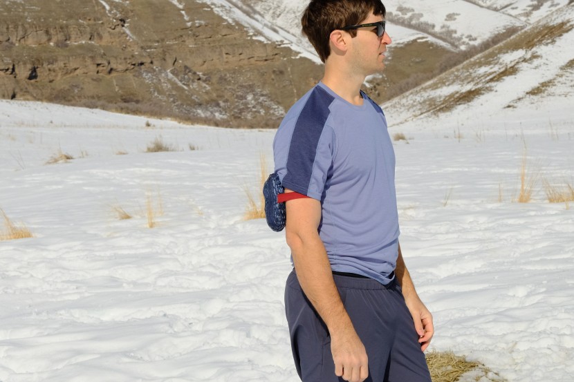 brooks lsd pullover - if you manage to hit an artery, the lds's elastic band might double...