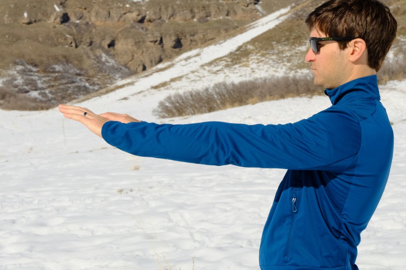 salomon rs softshell - the rs is a tight fit even in size large. the jacket hugs every part...