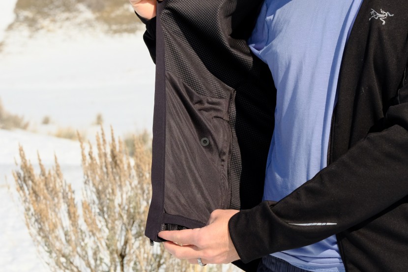 arc'teryx trino - the multi-layered softshell material of the trino is extremely...