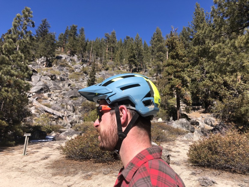 bell super air r mips - this helmet looks like a normal trail helmet when in half-shell mode.