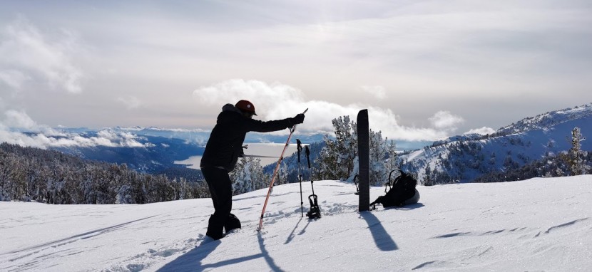 black diamond glidelite splitboard mix sts - the bd adhesive of the glidelite is easy to rip from the base in all...
