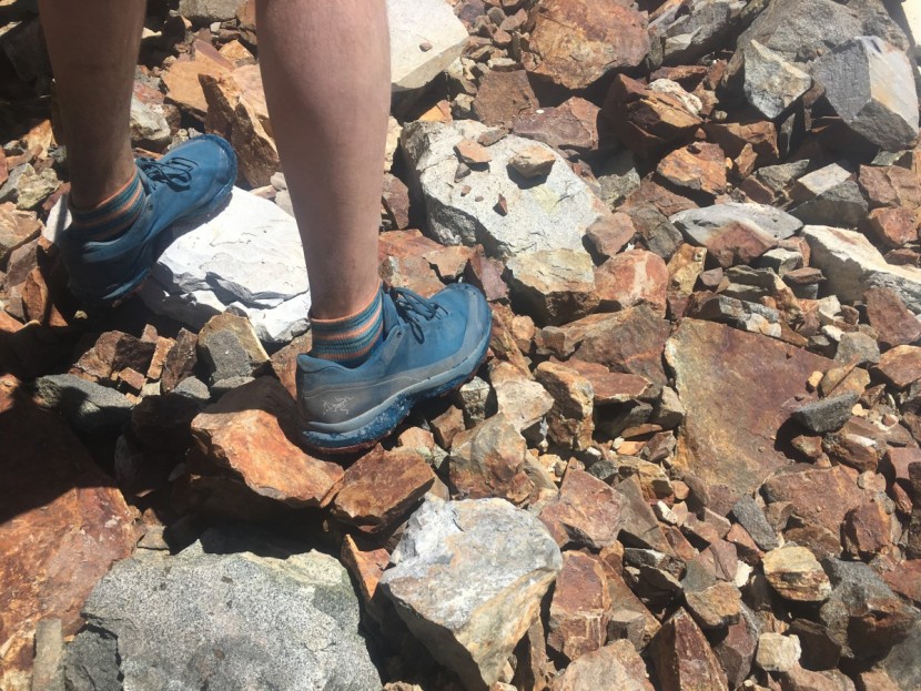 arc'teryx aerios fl gtx - while mostly very comfortable, we only found them lacking in really...