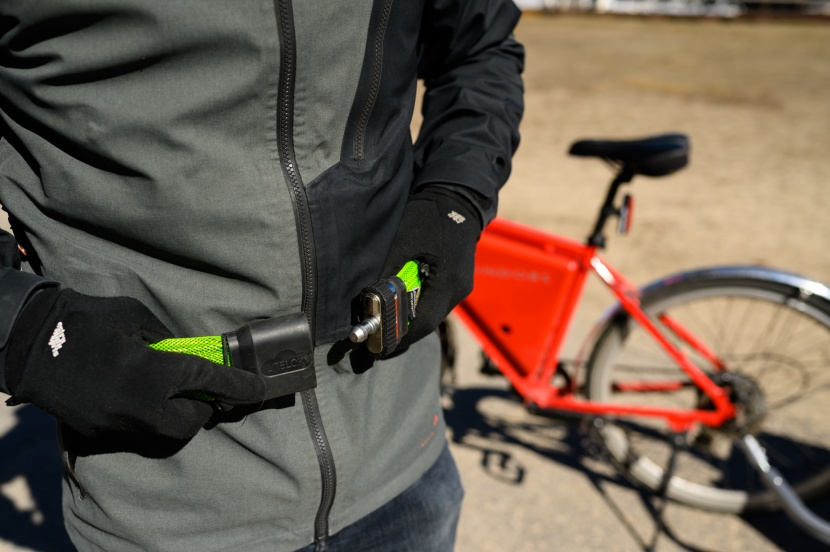 the litelok can be secured without being locked-- which turned out...