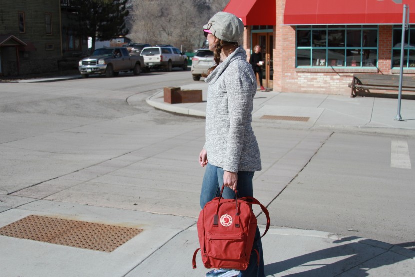 fjallraven kanken 15" - we love the optional purse carry that makes this backpack more...