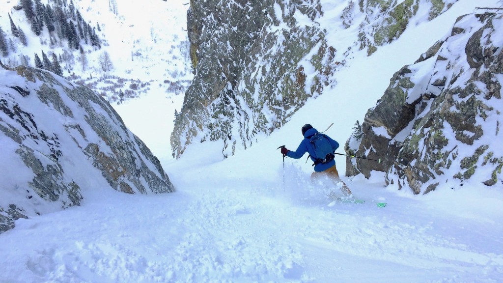backcountry ski poles - testing backcountry poles is hard work, but someone has to do it...