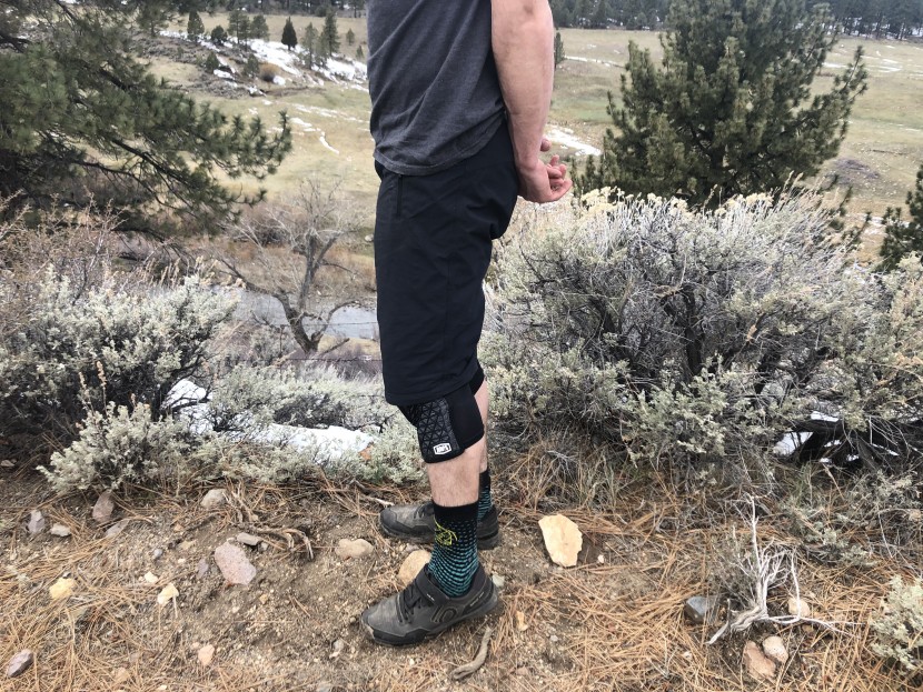 100% surpass - the main armor patch lifts off the knee cap when standing straight.