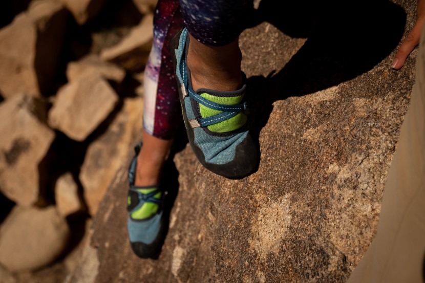 climbing shoes kids - edging up some nuanced granite features in joshua tree with the...