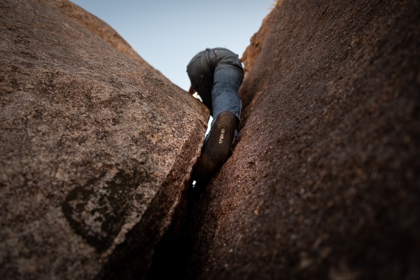 evolv venga - the rigid forefoot holds it shape well making painful footholds more...