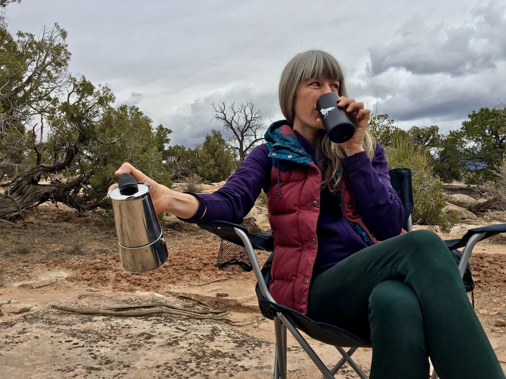 bialetti musa - the musa makes delicious coffee, so you can start your camp morning...