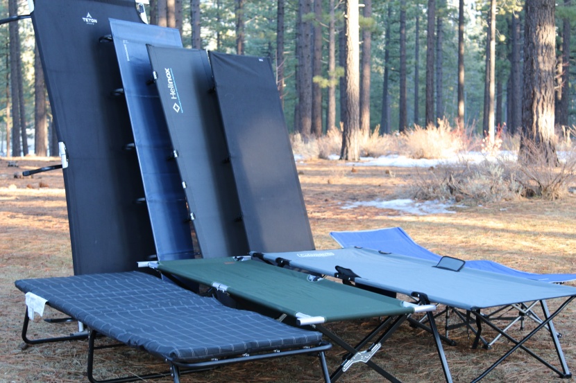 camping cot - we will readily admit that a camping cot isn't the right solution...