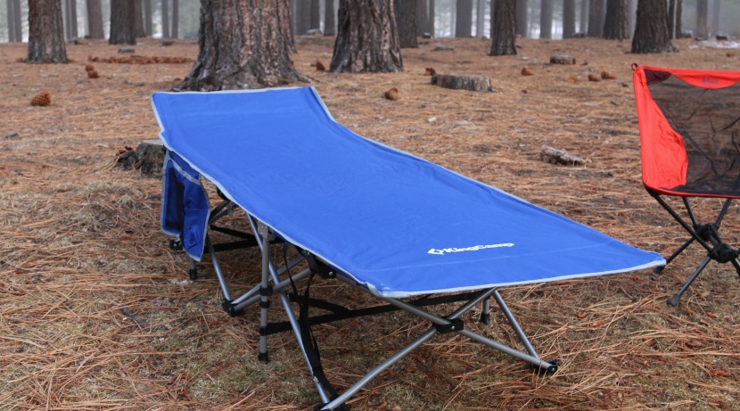 camping cot - the frame of the kingcamp doesn't seem as burly as some of the other...
