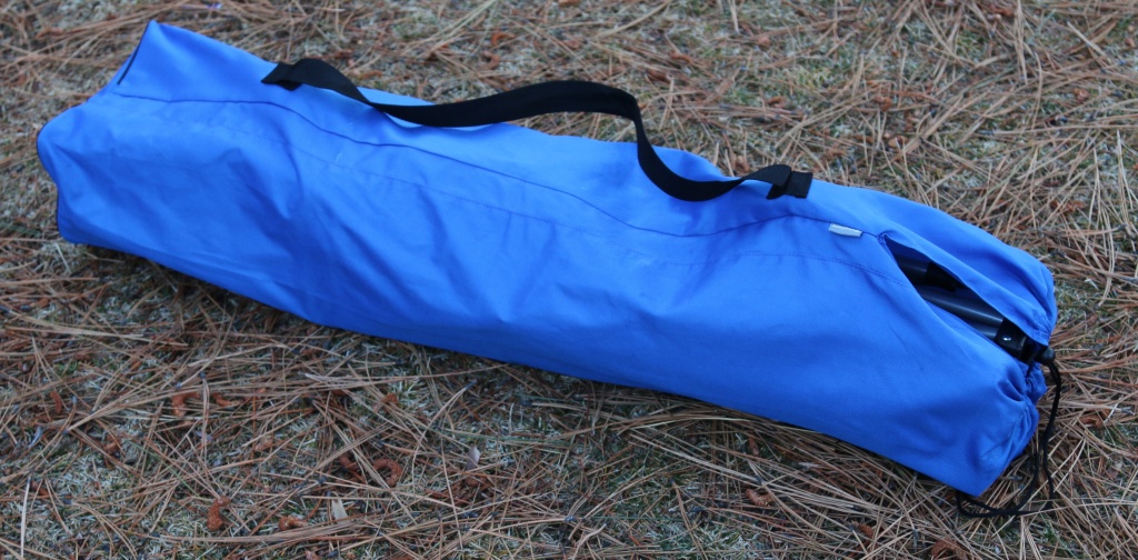 kingcamp folding deluxe - the kingcamp isn't too bad to carry for short distances slung over a...