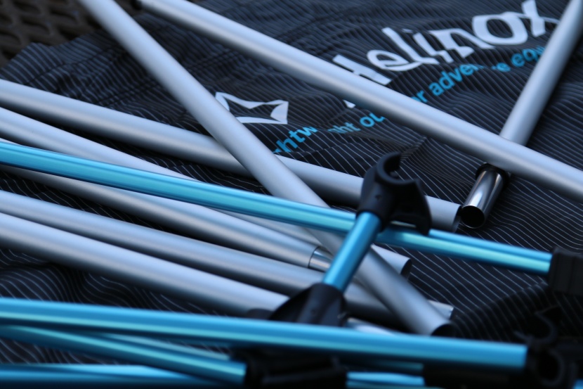 helinox lite - ultralight cots have a lot more pieces and are much harder and...