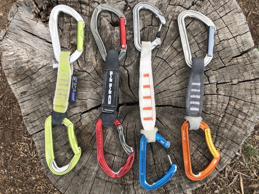 a selection of the high end quickdraws we have tested in recent...